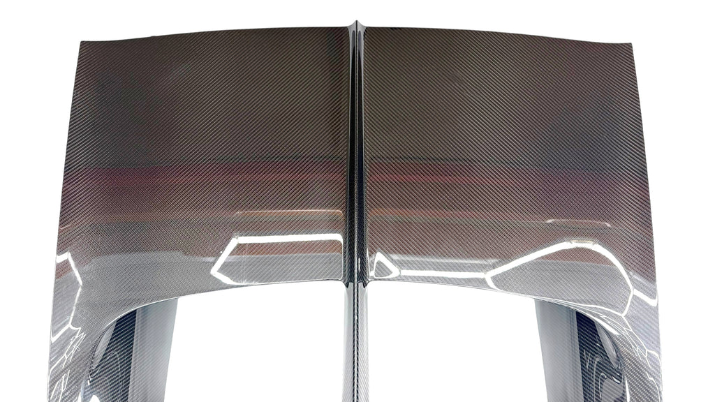 BUGATTI CHIRON VISIBLE CARBON ENGINE DECK LID COVER 5B4827023L