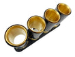 Load image into Gallery viewer, NOVITEC 765LT TAIL PIPES GOLD-PLATED WITH 999 FINE GOLD WITH CARBON COVER C176546