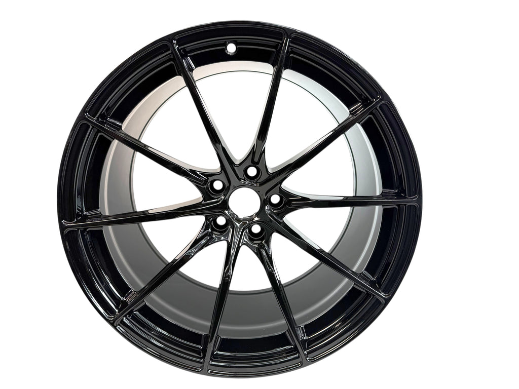 MCLAREN 600LT 10 SPOKE REAR ALLOY WHEEL 20X11J 13BA428RP (BLACK)