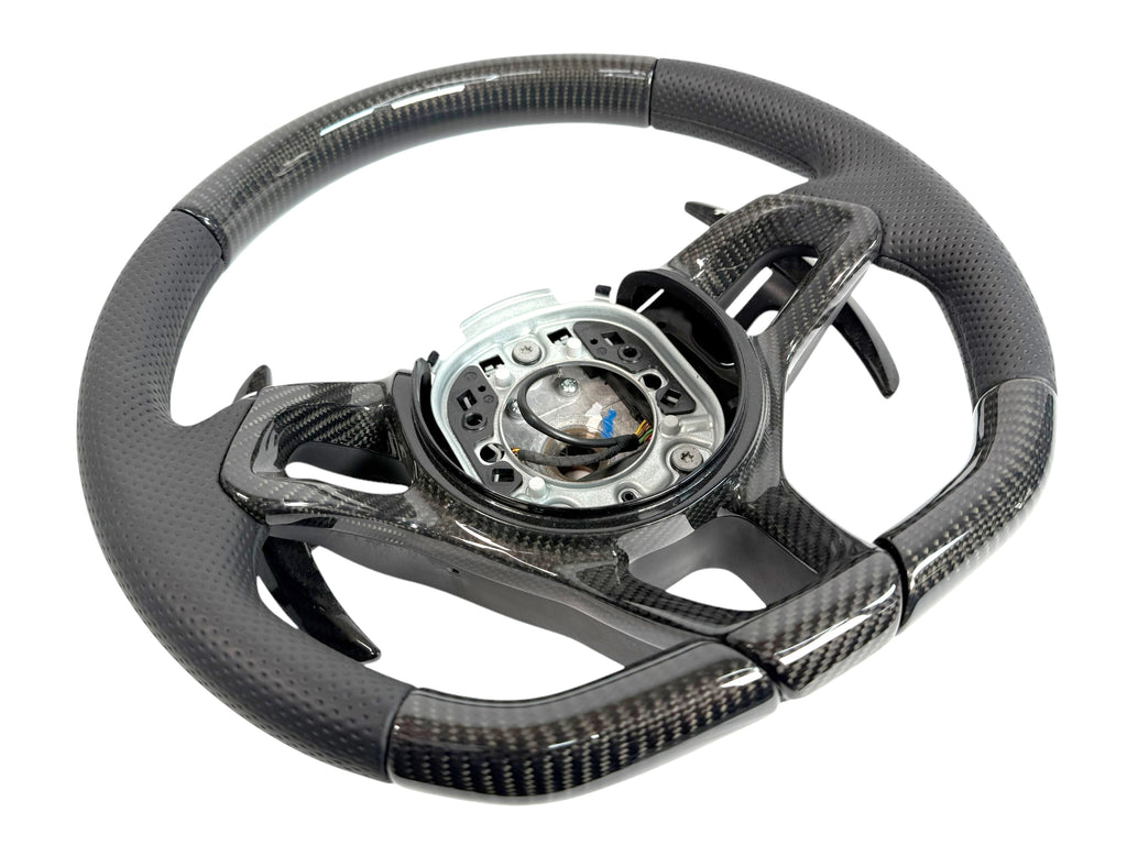 MCLAREN 675LT/ 600LT MSO CARBON FIBRE STEERING WHEEL 11N1131CP-13066SW