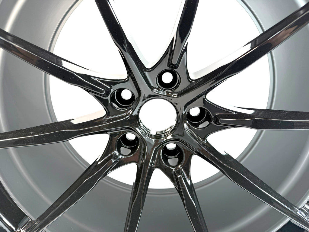 MCLAREN 600LT 10 SPOKE REAR ALLOY WHEEL 20X11J 13BA428RP (BLACK)