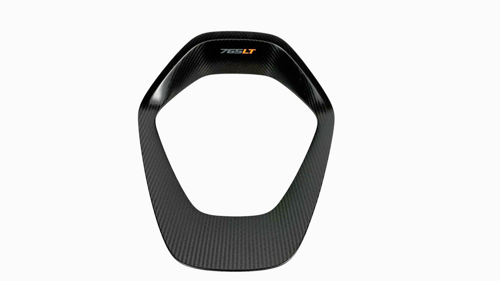 MCLAREN 765LT COUPE MSO CARBON REAR ENGINE BEZEL SURROUND 14AB775RP