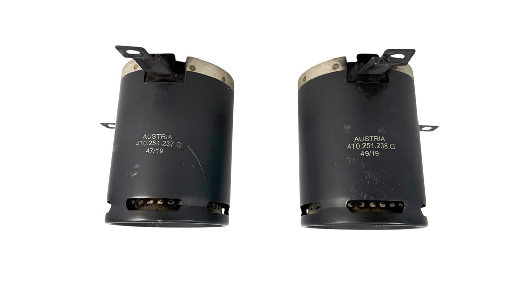 LAMBORGHINI HURACAN EVO/ STO EXHAUST TIPS PAIR 4T0251237G 4T0251238G