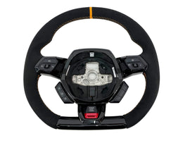 LAMBORGHINI HURACAN PERFORMANTE ALCANTARA STEERING WHEEL (WITHOUT CRUISE CONTROL) - ORANGE  4T0419091BC