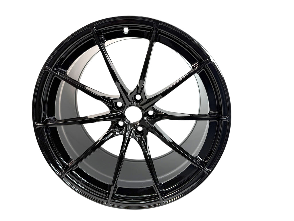 MCLAREN 600LT 10 SPOKE REAR ALLOY WHEEL 20X11J 13BA428RP (BLACK)