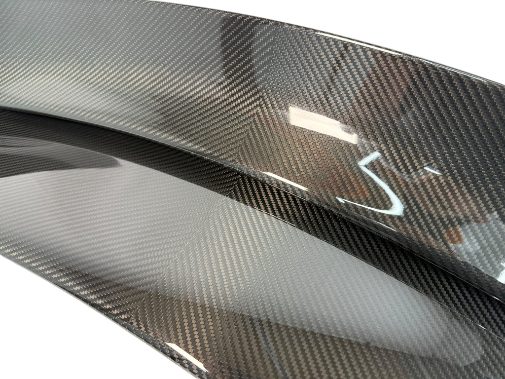 MCLAREN P1 MSO VISUAL CARBON FIBRE REAR SPOILER 12A3348CP 12A3349CP