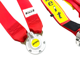 MCLAREN SENNA HARNESS 6 POINT SEAT BELT RED - 15NA054RP077RHW