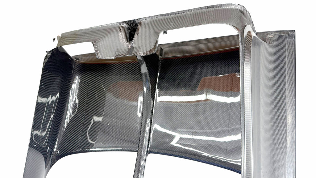 BUGATTI CHIRON VISIBLE CARBON ENGINE DECK LID COVER 5B4827023L