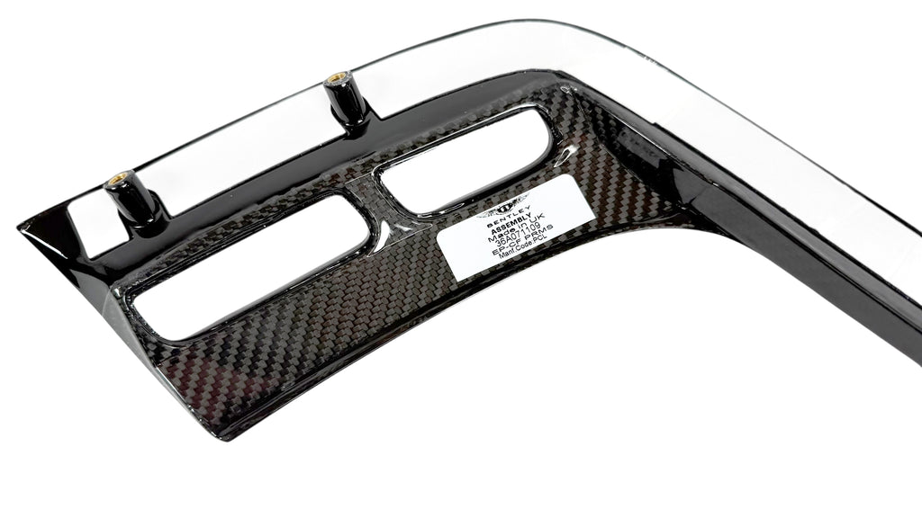 BENTLEY BENTAYGA 2017+ MULLINAR CARBON FRONT LEFT AIR GUIDE  36A071109