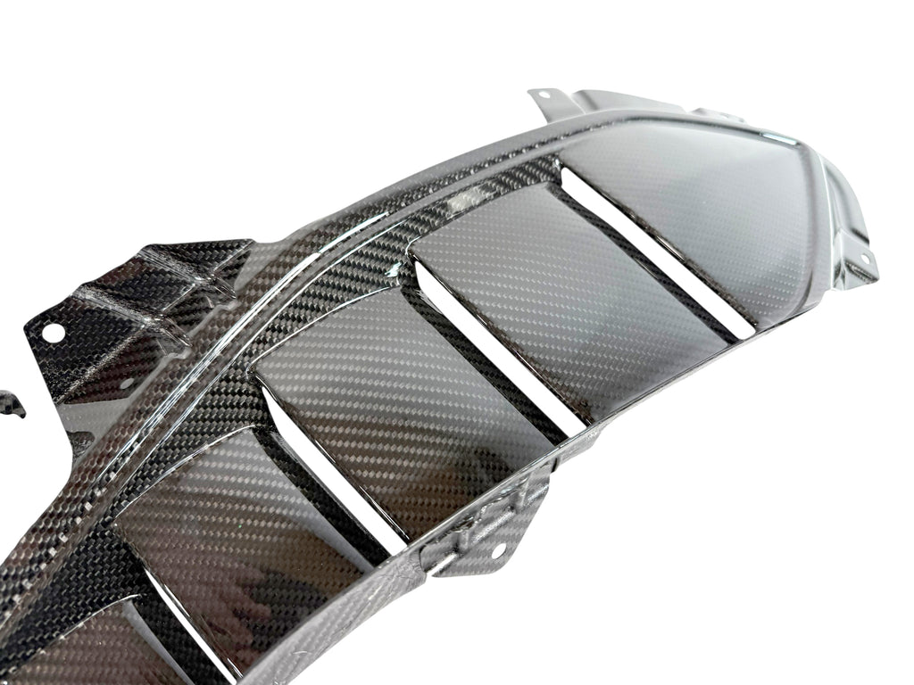 LAMBORGHINI HURACAN STO LEFT CARBON LOUVRED GRILL 4T3821021A