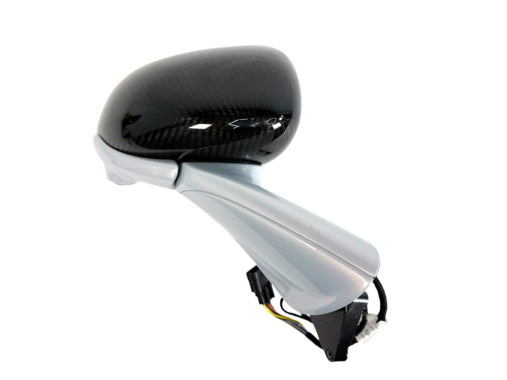 MCLAREN ARTURA MSO CARBON RIGHT WING MIRROR ASSEMBLY - ICE SILVER 14AB092CP