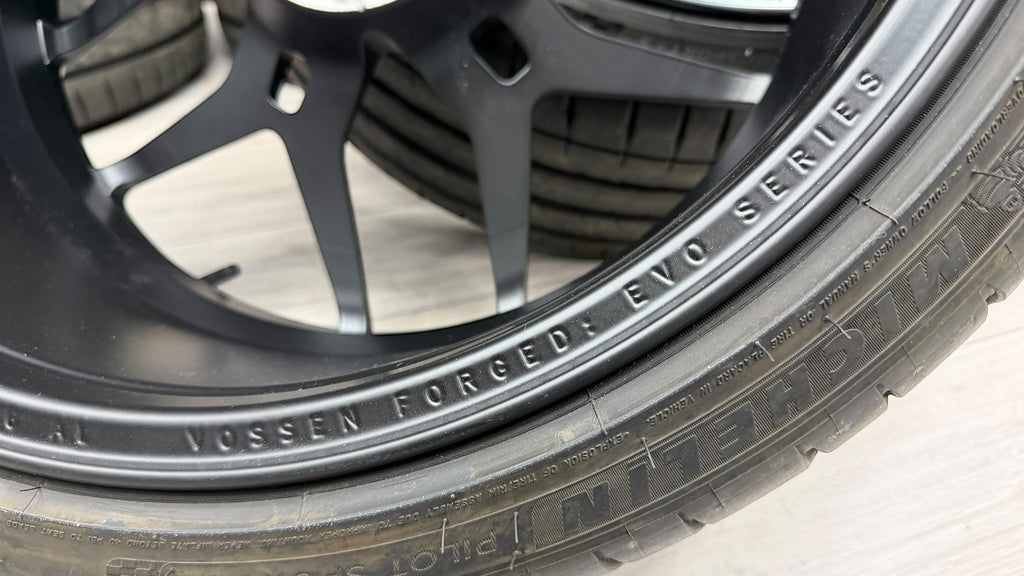 VOSSEN EVO-4 FORGED ALLOY WHEELS FOR FERRARI 812 WITH MICHELIN PILOT SPORT 4S TYRES