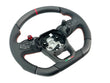 Load image into Gallery viewer, LAMBORGHINI REVULETO CARBON FIBRE LEATHER STEERING WHEEL - BLACK/ ORANGE