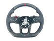 Load image into Gallery viewer, LAMBORGHINI REVULETO CARBON FIBRE LEATHER STEERING WHEEL - BLACK/ BRONZE