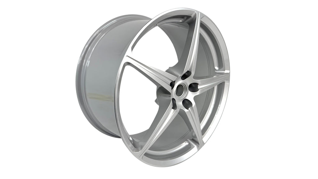 FERRARI 458 20" REAR FORGED ALLOY WHEEL IN SILVER 262950