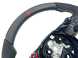 Load image into Gallery viewer, LAMBORGHINI REVULETO CARBON FIBRE ALCANTARA STEERING WHEEL - BLACK/ GREEN