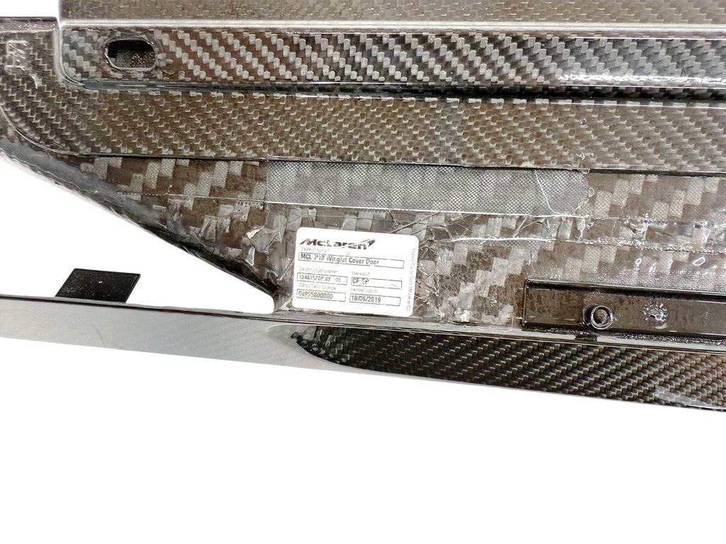 MCLAREN 570S 600LT MSO CARBON DOOR WINGLET COVER SET 13A6157CP 13A6156CP