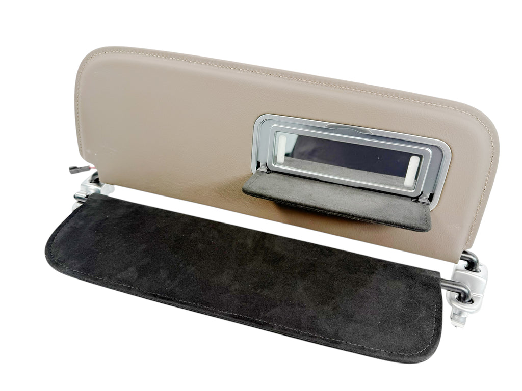 ASTON MARTIN DBX COMPLETE LH SUN VISOR ASSEMBLY MY83-69321-AIW (BROWN)