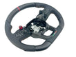 Load image into Gallery viewer, LAMBORGHINI REVULETO CARBON FIBRE LEATHER STEERING WHEEL - BLACK/ BRONZE