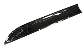 PORSCHE MACAN FRONT LEFT CARBON DOOR TRIM 95B837901A