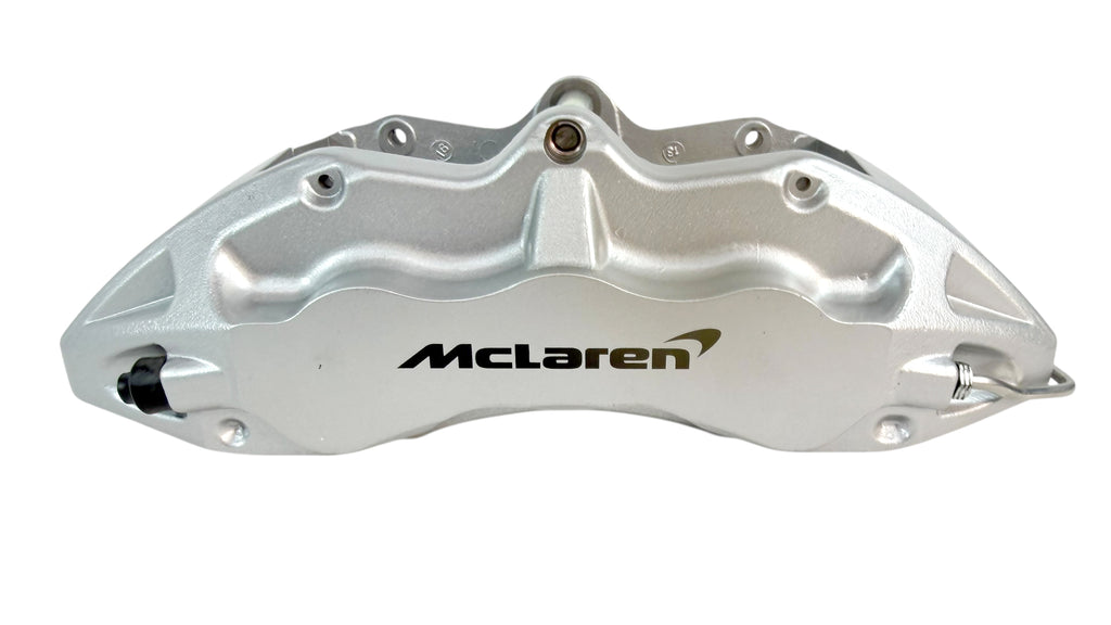 MCLAREN 650S 675LT  FRONT LEFT 6-POT CERAMIC CALIPER (SILVER) 11C0063CP.S4