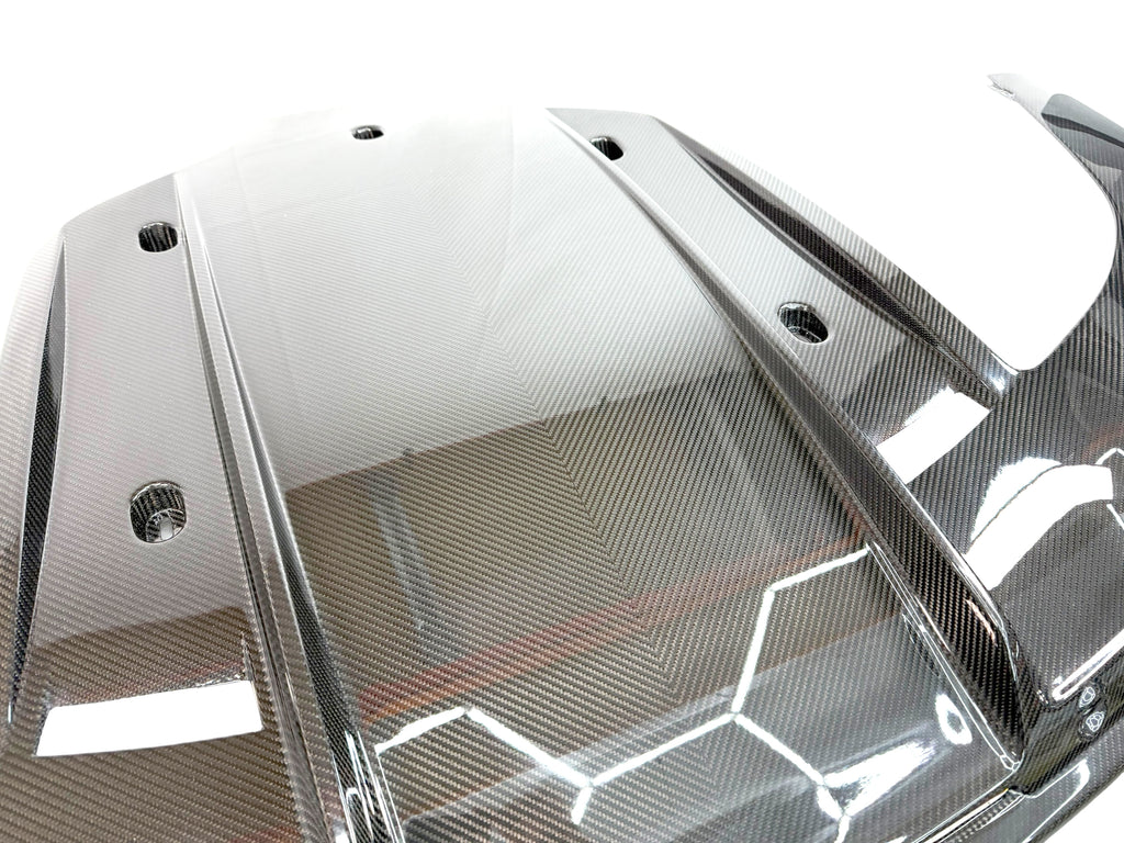 BENTLEY GT CONTINENTAL MULLINER CARBON REAR DIFFUSER  3W8071611