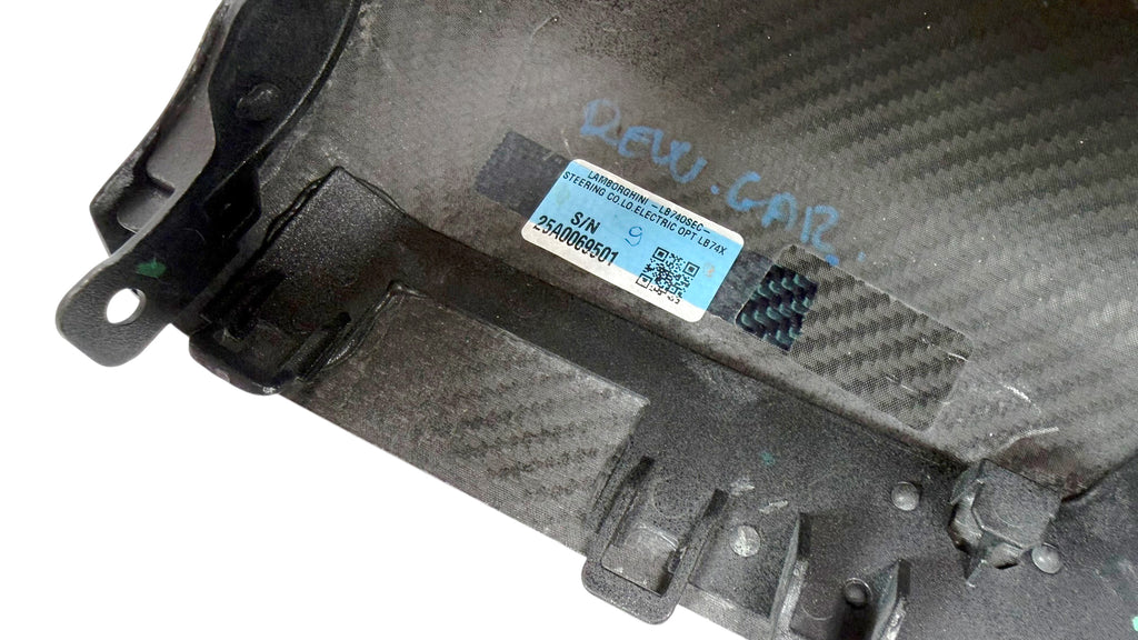 LAMBORGHINI REVULETO CARBON FIBRE COVER FOR STEERING COLUMN 47B953512C