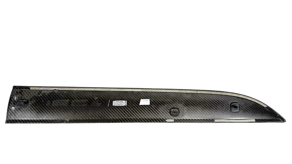 PORSCHE MACAN FRONT LEFT CARBON DOOR TRIM 95B837901A