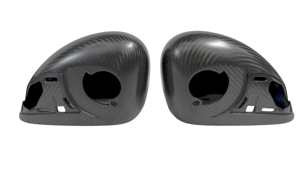 MCLAREN 675LT SATIN CARBON FIBRE MIRROR CAPS 11AA034MP 11AA035MP
