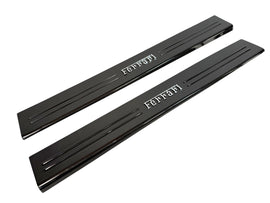 FERRARI GT4C LUSSO CARBON ENTRANCE SILL PLATES SET 70004236