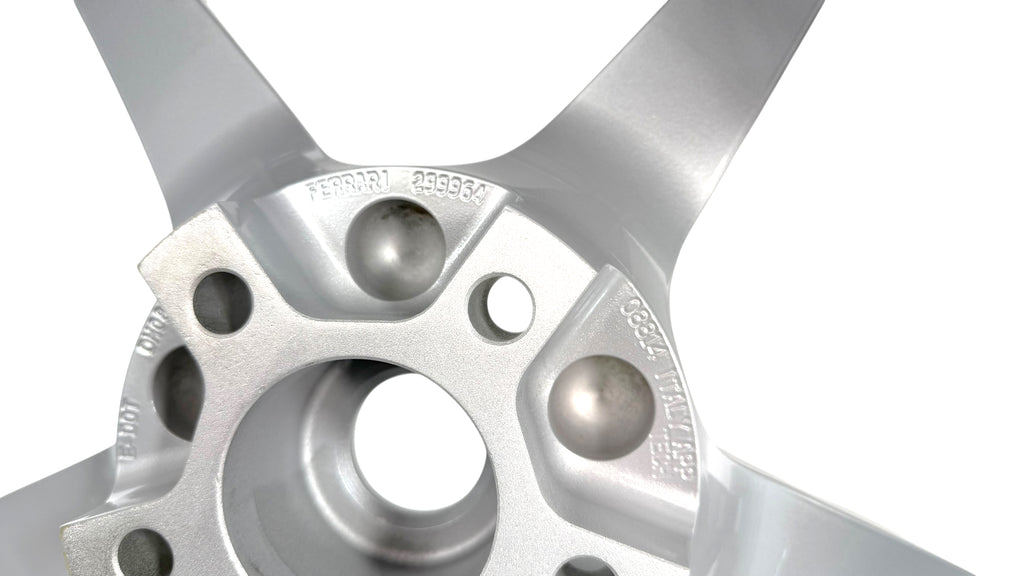 FERRARI 458 20" REAR FORGED ALLOY WHEEL IN SILVER 262950