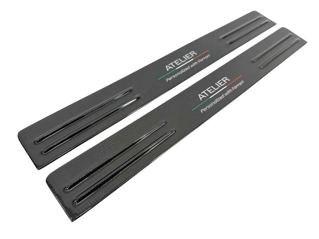FERRARI 488 PISTA "ATELLIER" CARBON KICK PLATE SET - 74250544