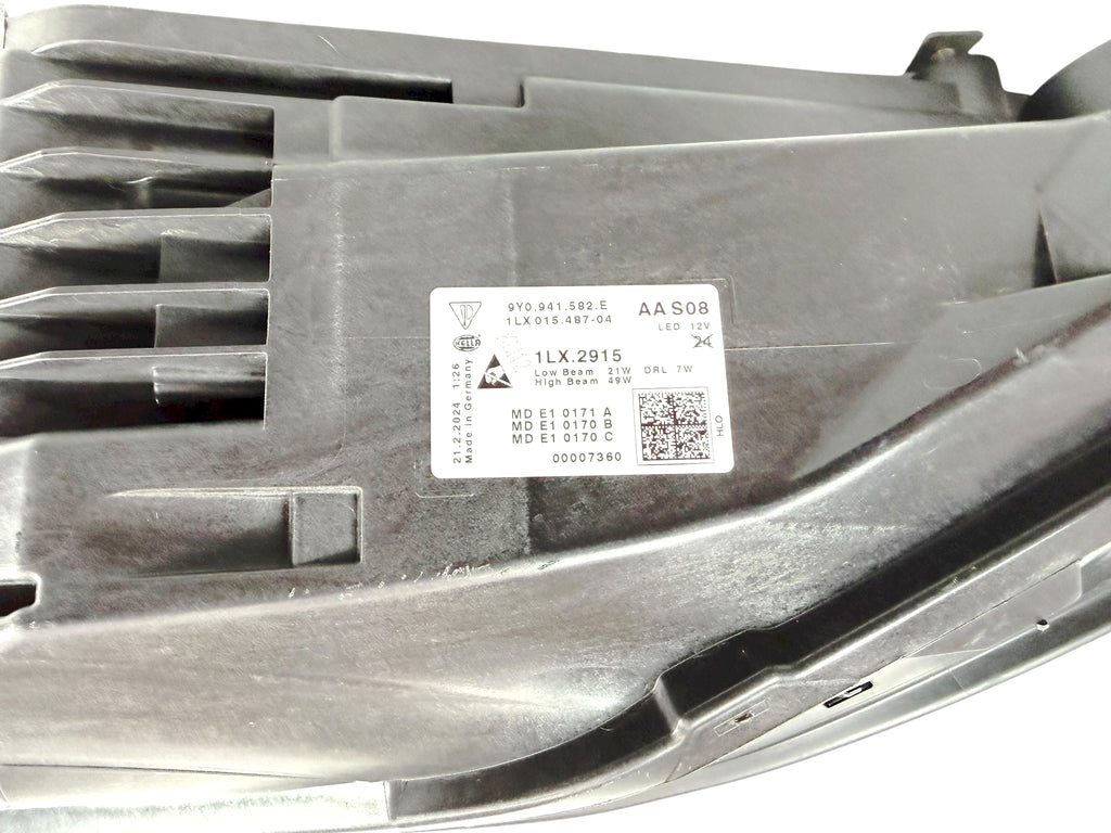 PORSCHE CAYENNE 2018-23+ MATRIX RIGHT HEADLIGHT 9Y0.941.582.E