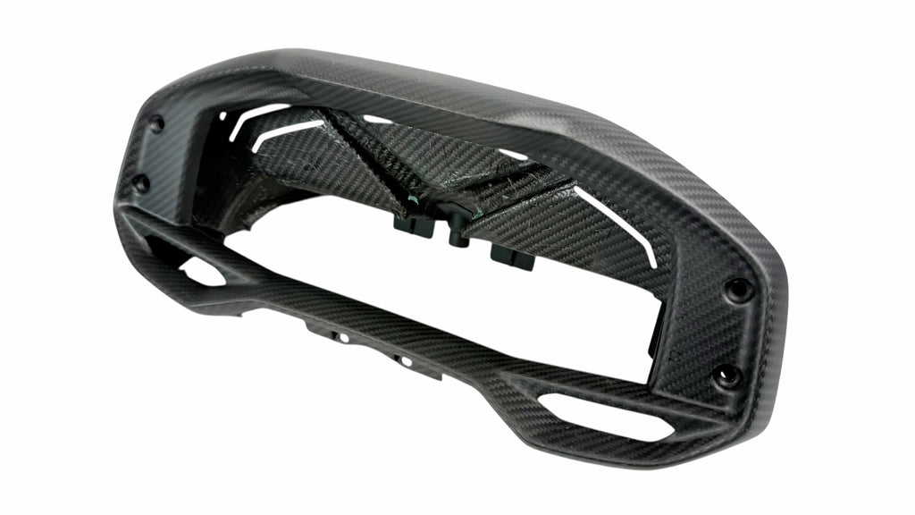 LAMBORGHINI REVULETO CARBON FIBRE INSTRUMENT SURROUND COMPLETE 47B920901C