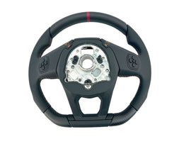 LAMBORGHINI REVULETO CARBON FIBRE LEATHER STEERING WHEEL - BLACK/ BRONZE
