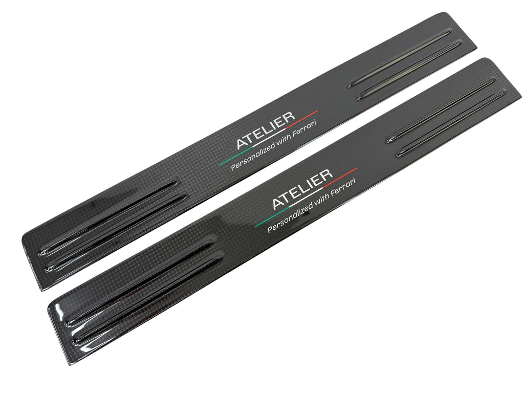 FERRARI 488 PISTA "ATELLIER" CARBON KICK PLATE SET - 74250544