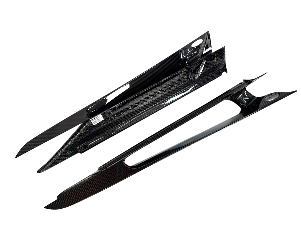 MCLAREN 570S 600LT MSO CARBON DOOR WINGLET COVER SET 13A6157CP 13A6156CP