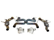 Load image into Gallery viewer, FERRARI F8  INCONEL REAR X PIPE EXHAUST / 200 SPORT CATS by BROOKE RACING