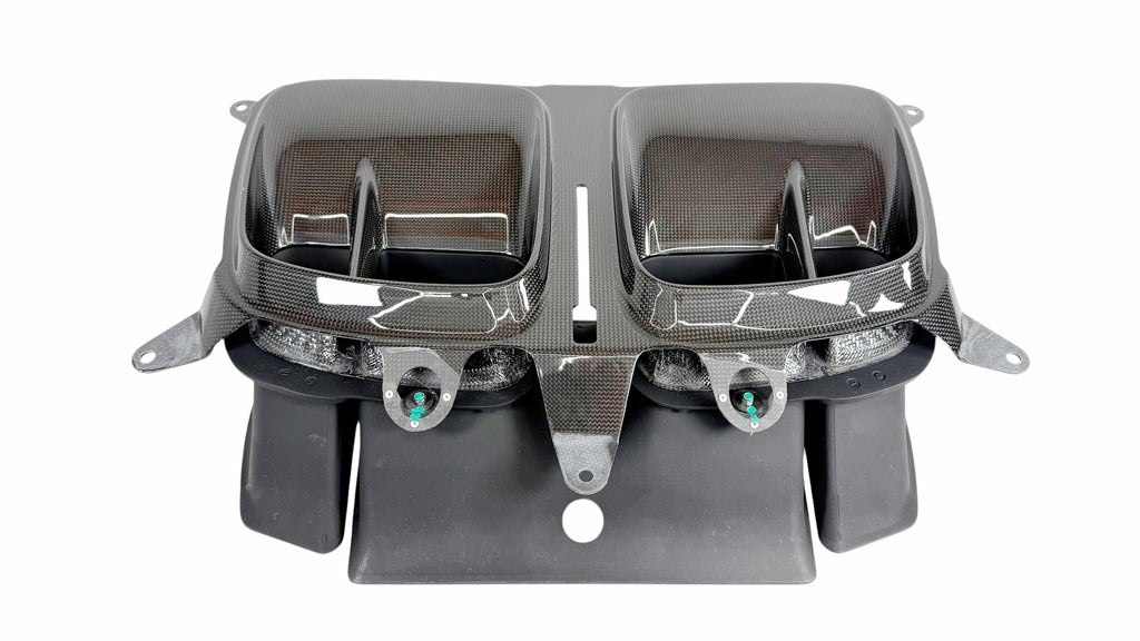 FERRARI SF90 XX FRONT CARBON BONNET SCOOP INTAKE DUCT 55010235