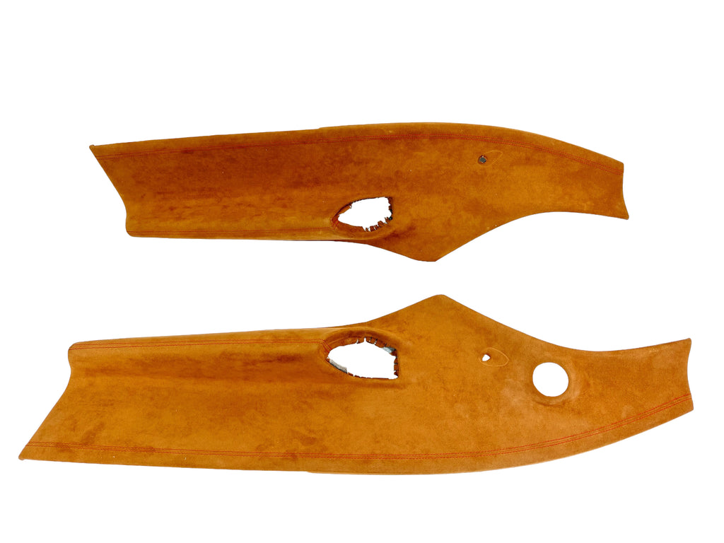 FERRARI F488 F8 TAN ALCANTARA DOOR CARD CARD SET 87316400