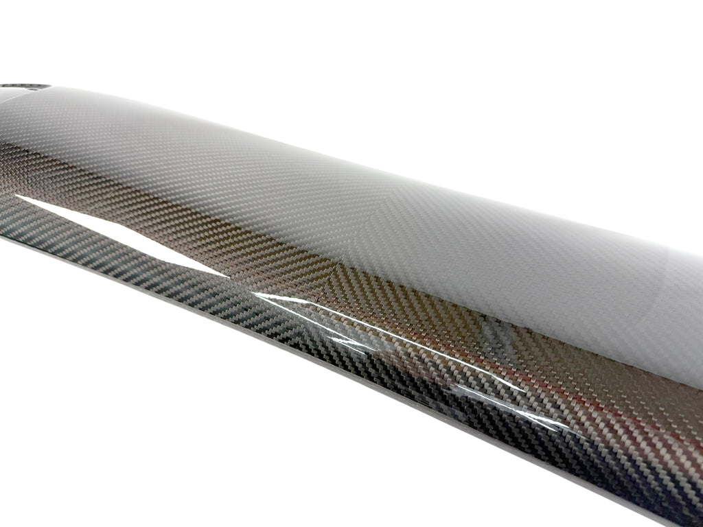 MCLAREN P1 MSO VISUAL CARBON FIBRE REAR SPOILER 12A3348CP 12A3349CP