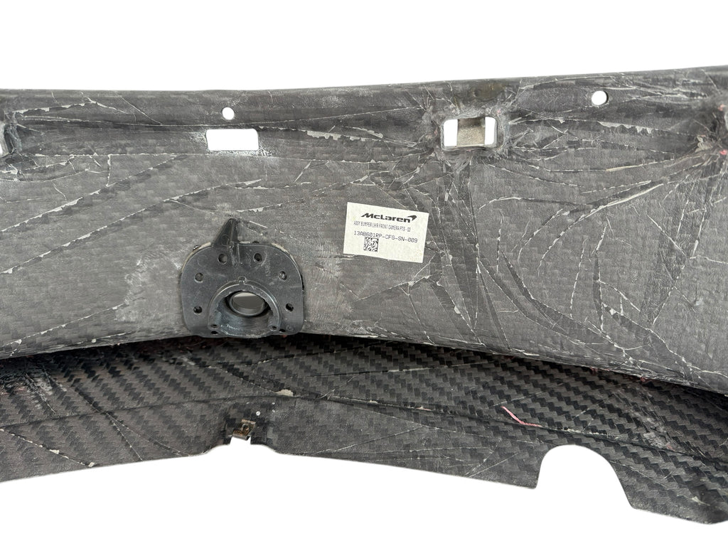 MCLAREN 600LT MSO CARBON FRONT BUMPER WITH CAMERA / SENSOR 13AB601RP-CFG-SN-009