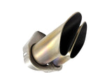 MCLAREN SENNA MSO TITANIUM 2-EXIT EXHAUST FINISHER 15AD952CP