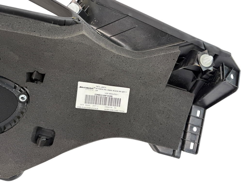 MCLAREN GT LEFT REAR B-PILLER INTERIOR TRIM COVER 22NB311GP