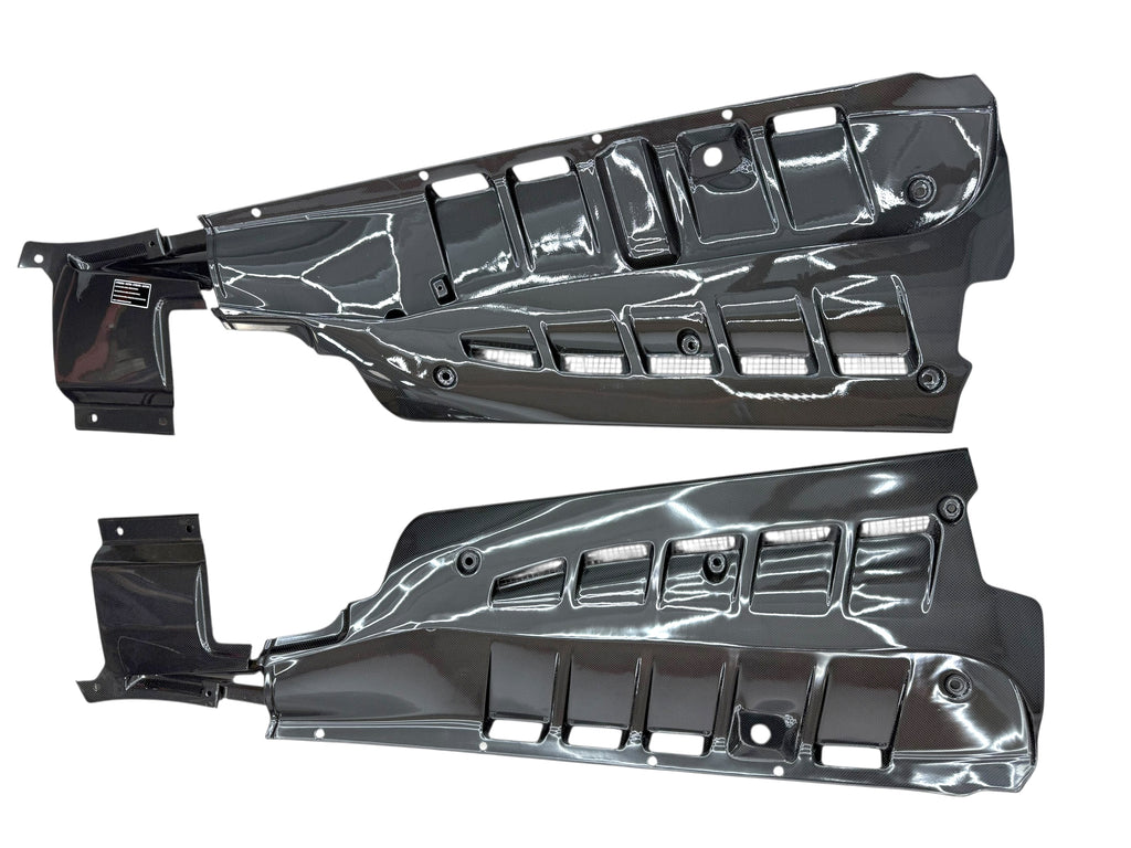 FERRARI F430 16M CARBON COMPLETE ENGINE COVER KIT