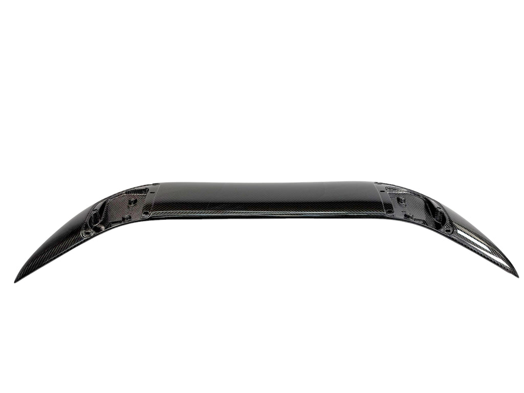 MCLAREN P1 MSO VISUAL CARBON FIBRE REAR SPOILER 12A3348CP 12A3349CP