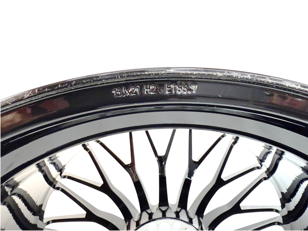 LAMBORGHINI AVENTADOR SV DIANTHUS REAR WHEEL 13Jx21" - BLACK 470601017AG