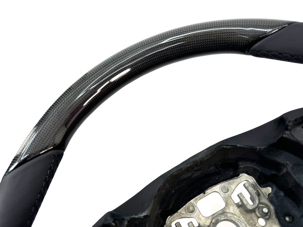 PORSCHE CAYENNE TURBO 958 CARBON WITH LEATHER STEERING WHEEL
