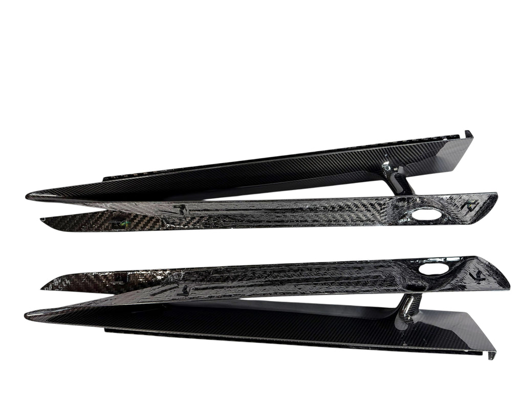 MCLAREN 570S 600LT MSO CARBON DOOR WINGLET COVER SET 13A6157CP 13A6156CP