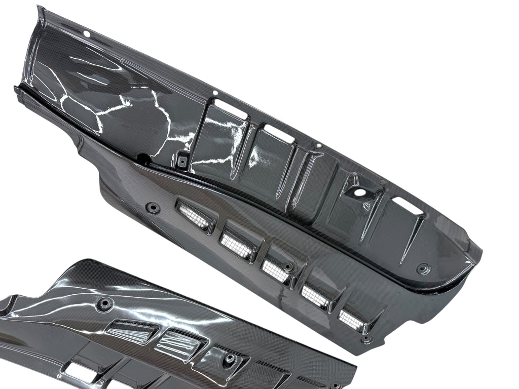 FERRARI F430 16M CARBON COMPLETE ENGINE COVER KIT